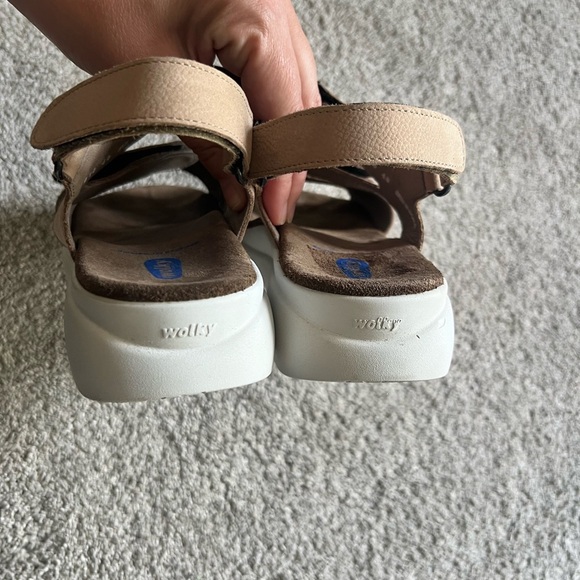 Wolky Women's Size 40 ‘Ikaria’ Adjustable Slingback Ankle Strap Strappy Sandals - Picture 4 of 4